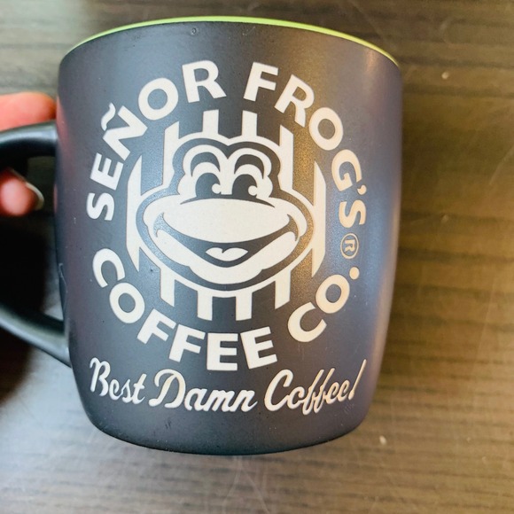 Senor‎ Frogs Coffee Co Nassau Bahamas Mug Best Damn Coffee Souvenir Cup Gift - Picture 3 of 8